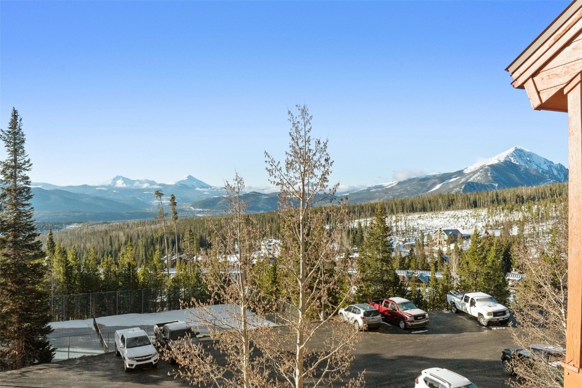 91400 Ryan Gulch Road, Unit 91425 Silverthorne, CO 80498 - Photo 4 of 42 a view of a terrace with skyline