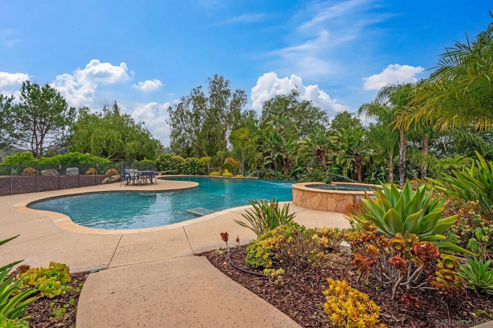 14380 Ciera Court Poway, CA 92064 - Photo 32 of 51 a view of a swimming pool with a yard