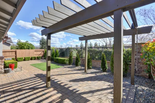 a view of a lobby with black carpet