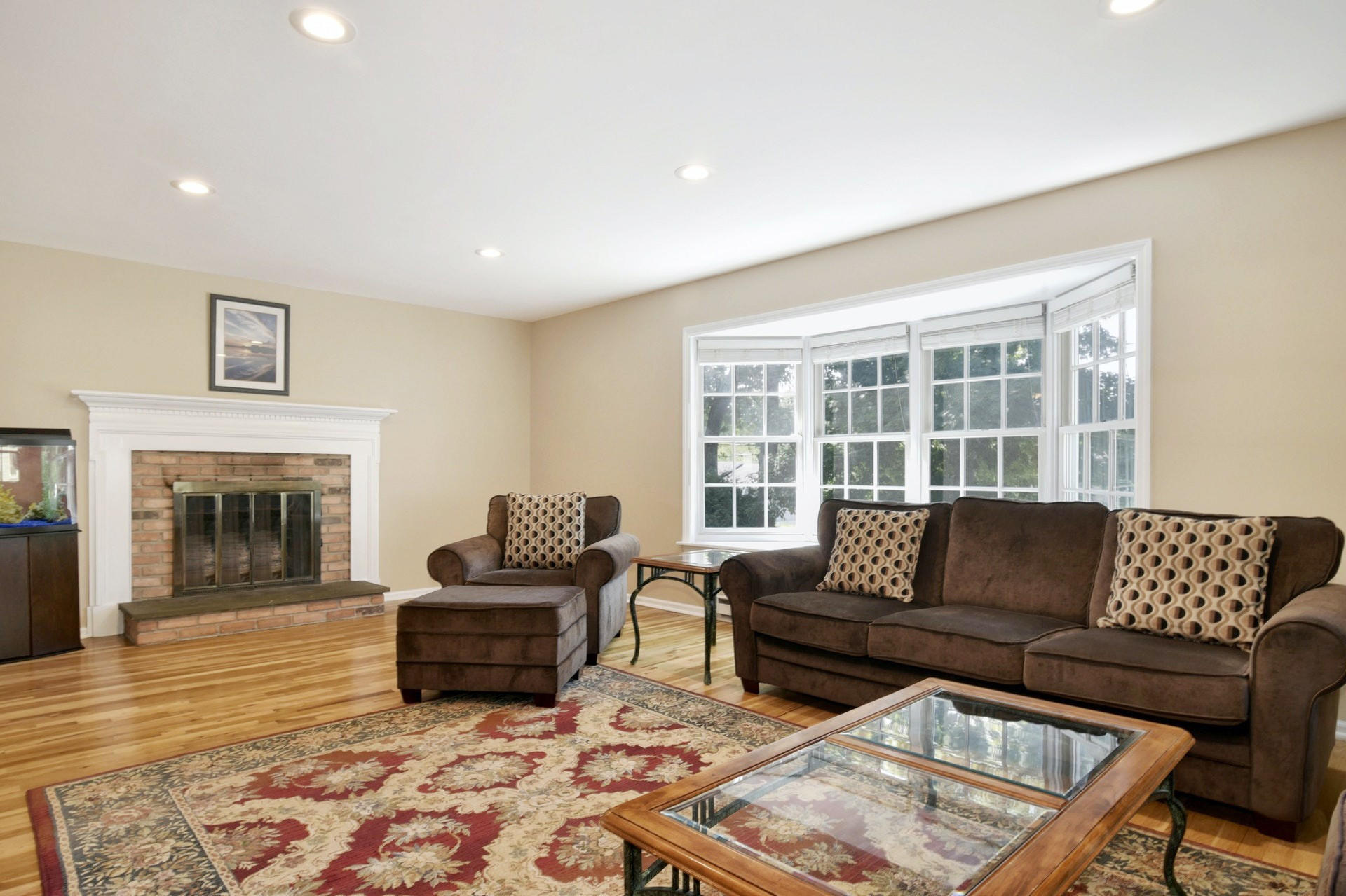 1 Country Club Road Darien, CT 06820 - Photo 11 of 25 a living room with furniture and a fireplace