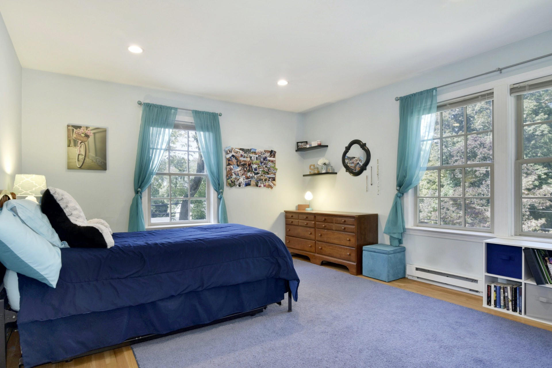 1 Country Club Road Darien, CT 06820 - Photo 18 of 25 a bedroom with a bed and a cabinets
