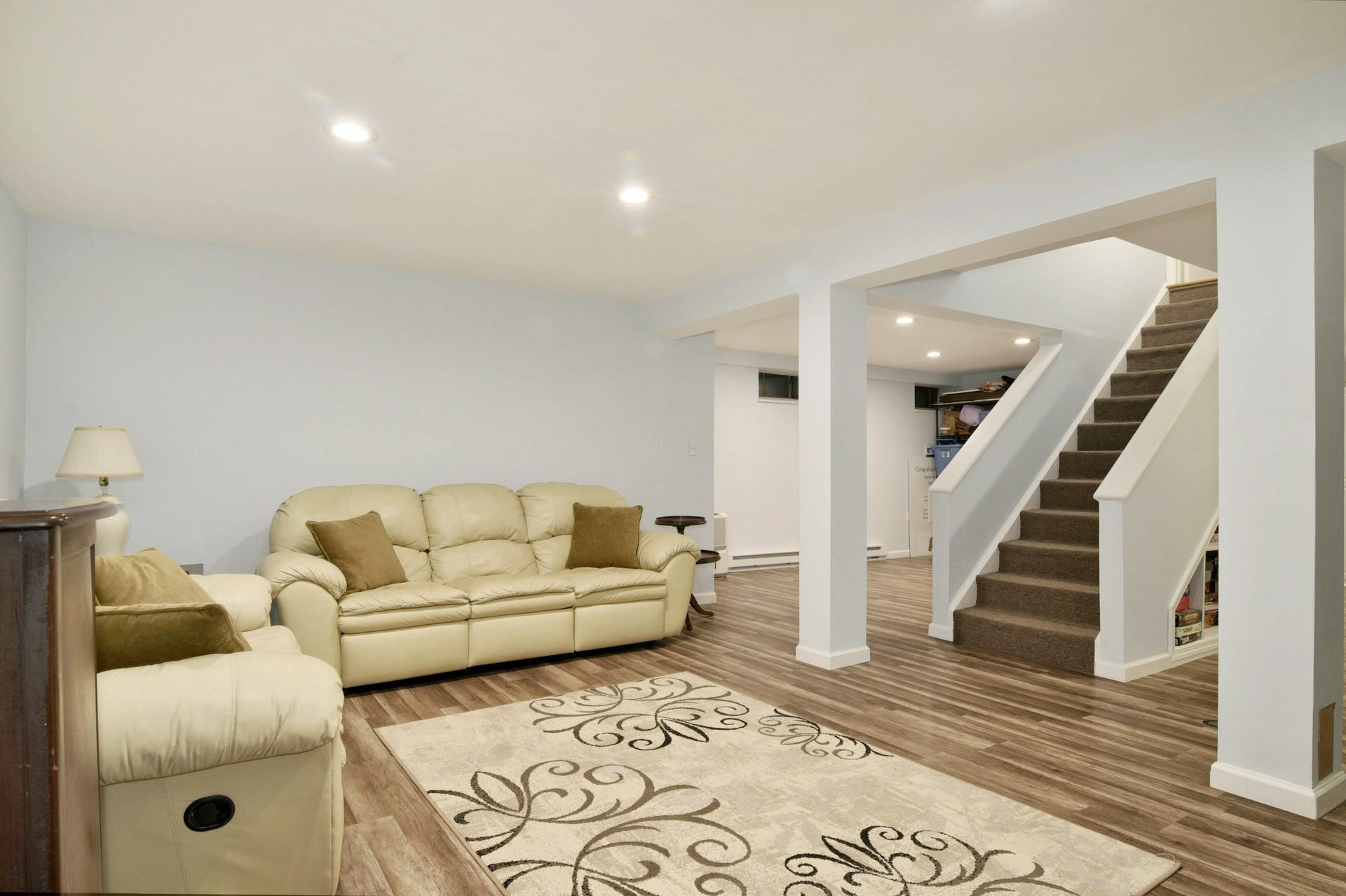 1 Country Club Road Darien, CT 06820 - Photo 20 of 25 a living room with furniture and wooden floor