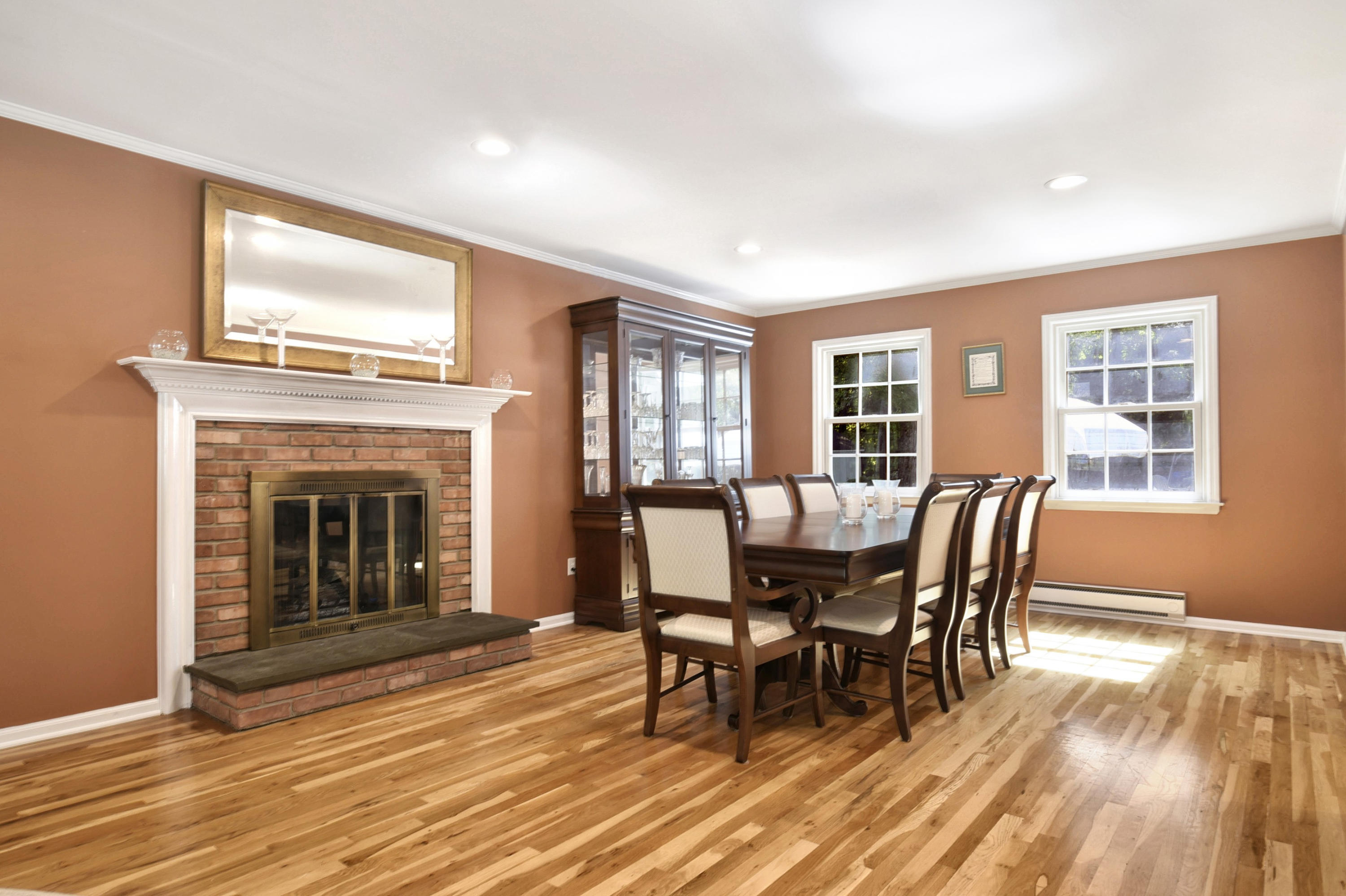 1 Country Club Road Darien, CT 06820 - Photo 6 of 25 a view of a dining room with furniture window and wooden floor