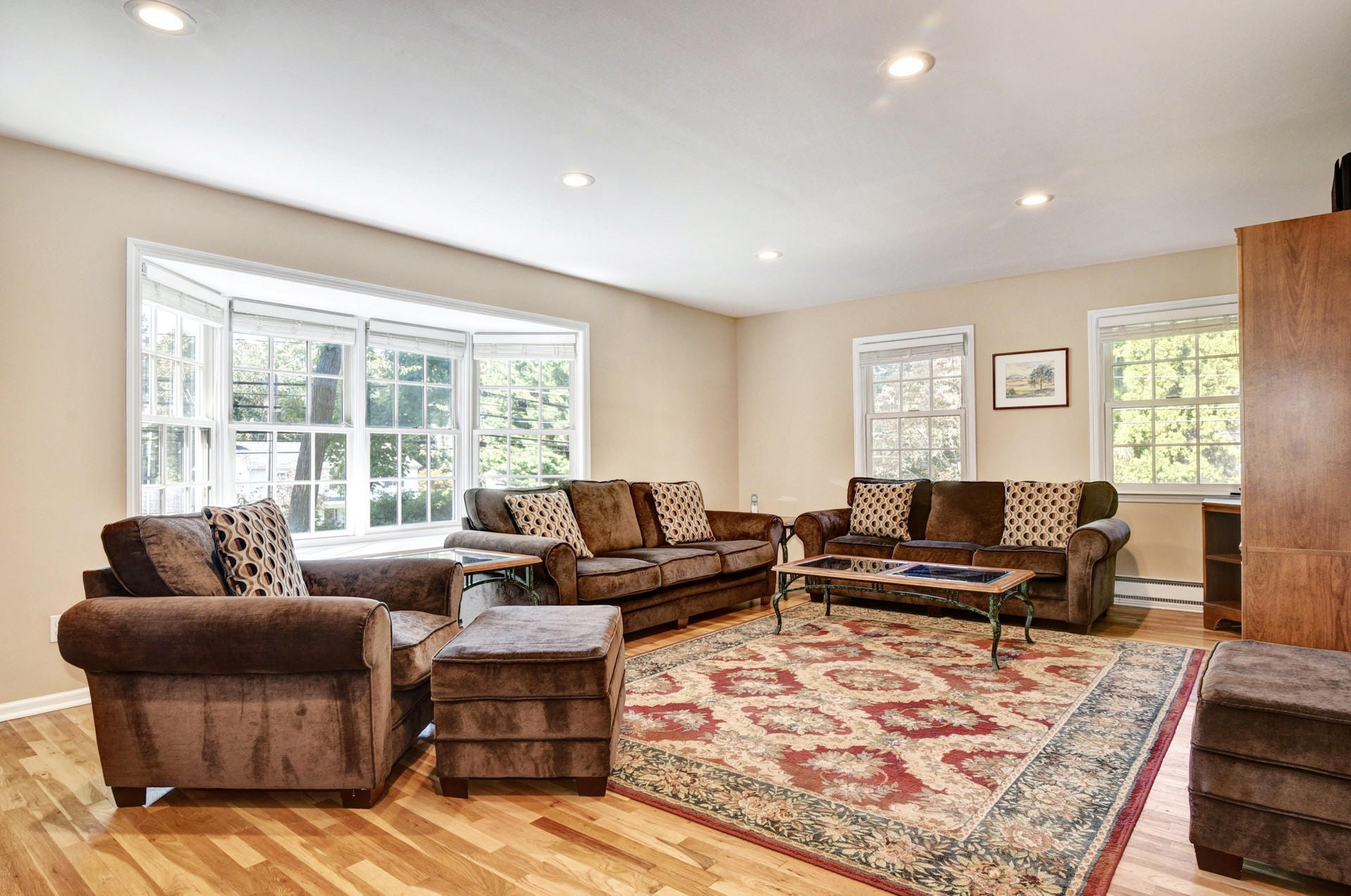 1 Country Club Road Darien, CT 06820 - Photo 10 of 25 a living room with furniture and a rug