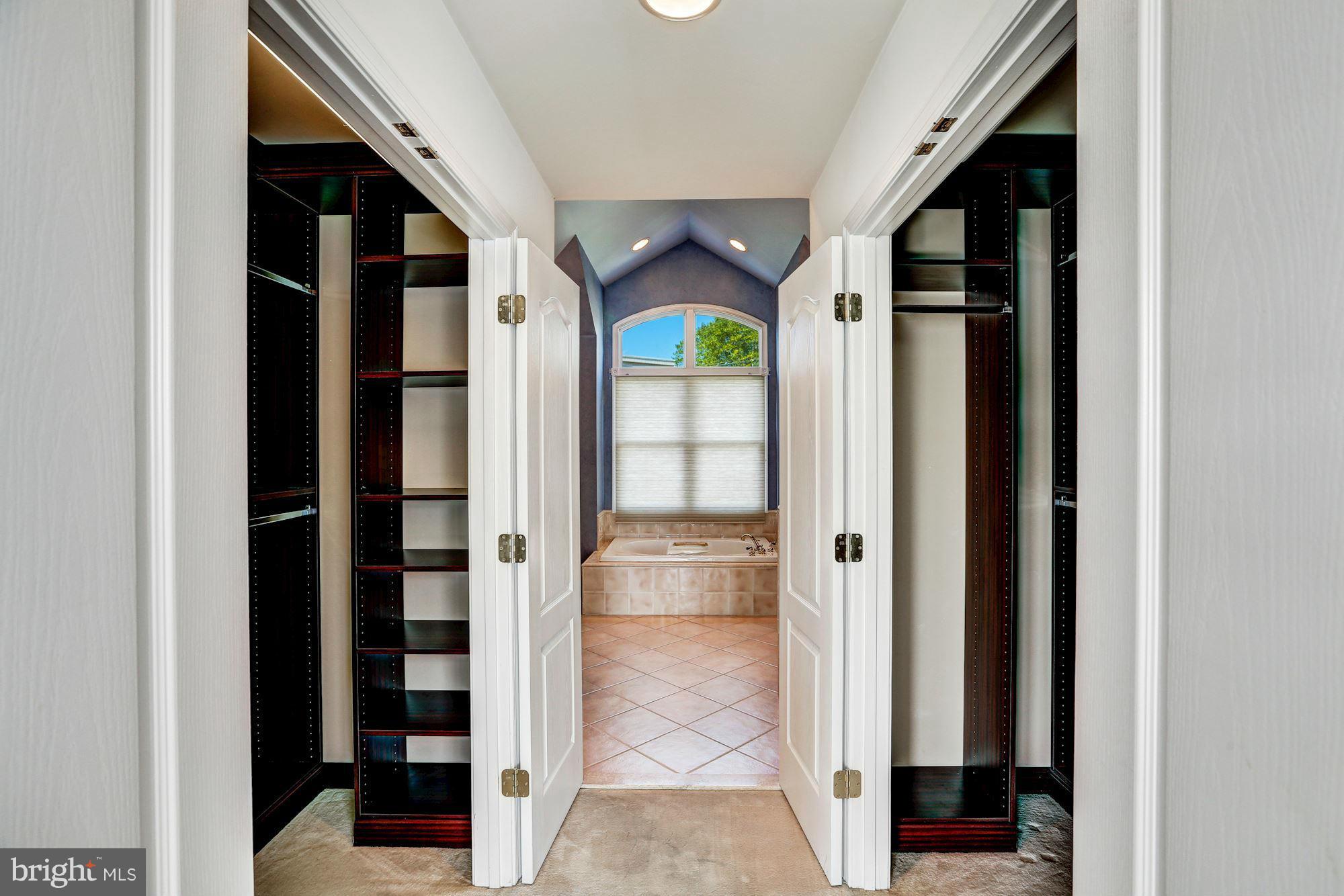 3027 Friends Road Annapolis, MD 21401 - Photo 16 of 30 Master Bath Entrance with Flanking Closets