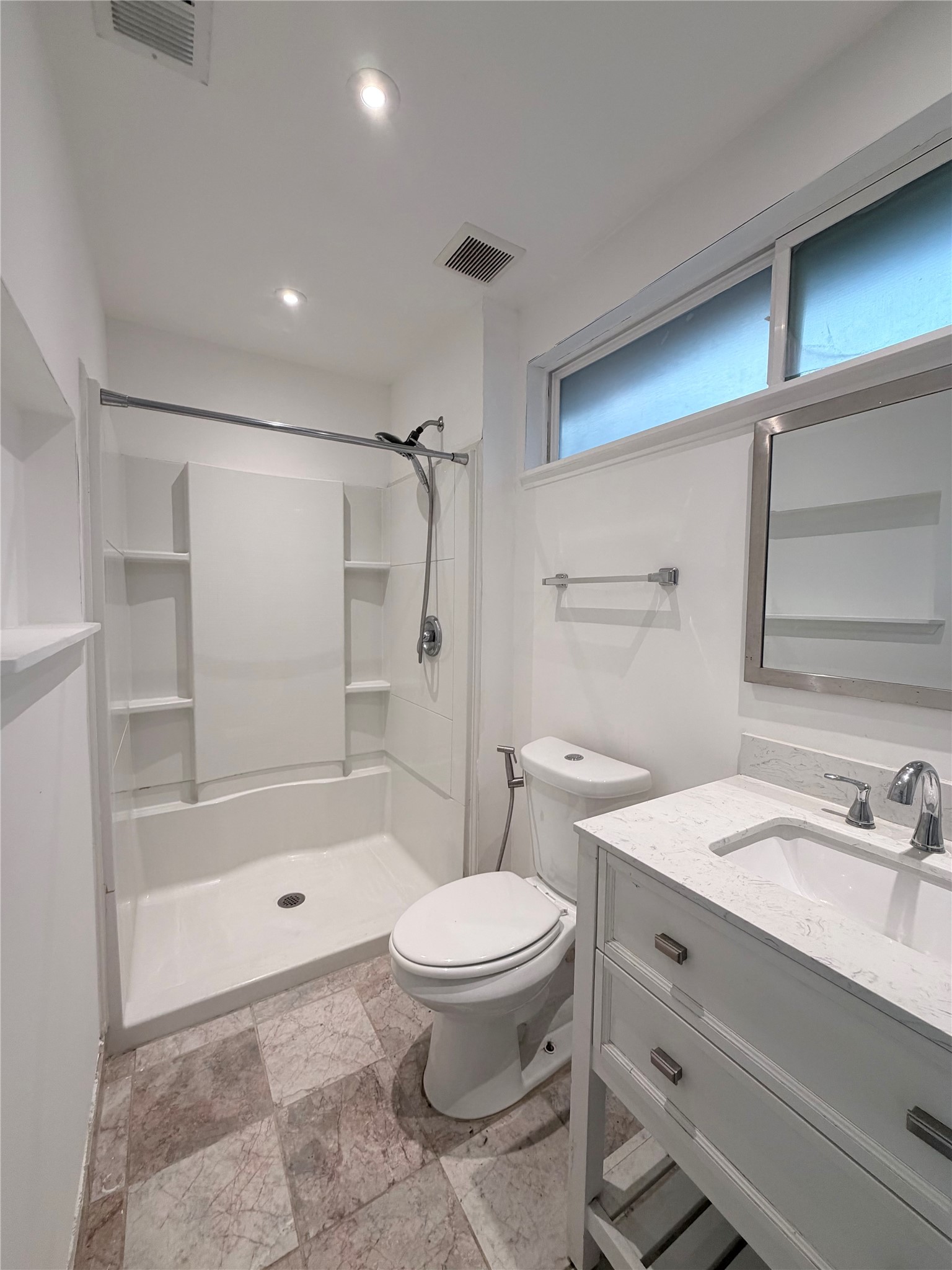 618 Sulphur Street Houston, TX 77034 - Photo 18 of 25 a bathroom with a sink toilet and shower