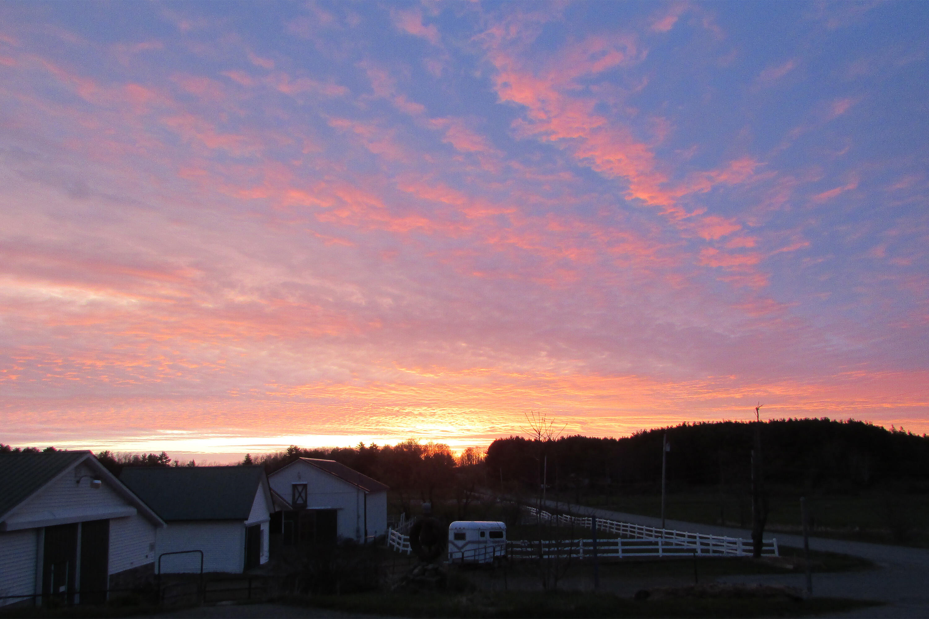 84 N Road Newburgh, ME 04444 - Photo 43 of 43 spring sky at night