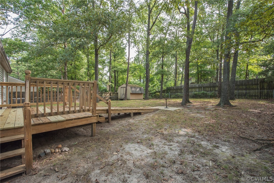 2937 Shiloh Church Road Midlothian, VA 23112 - Photo 24 of 24 a view of a bench in a yard