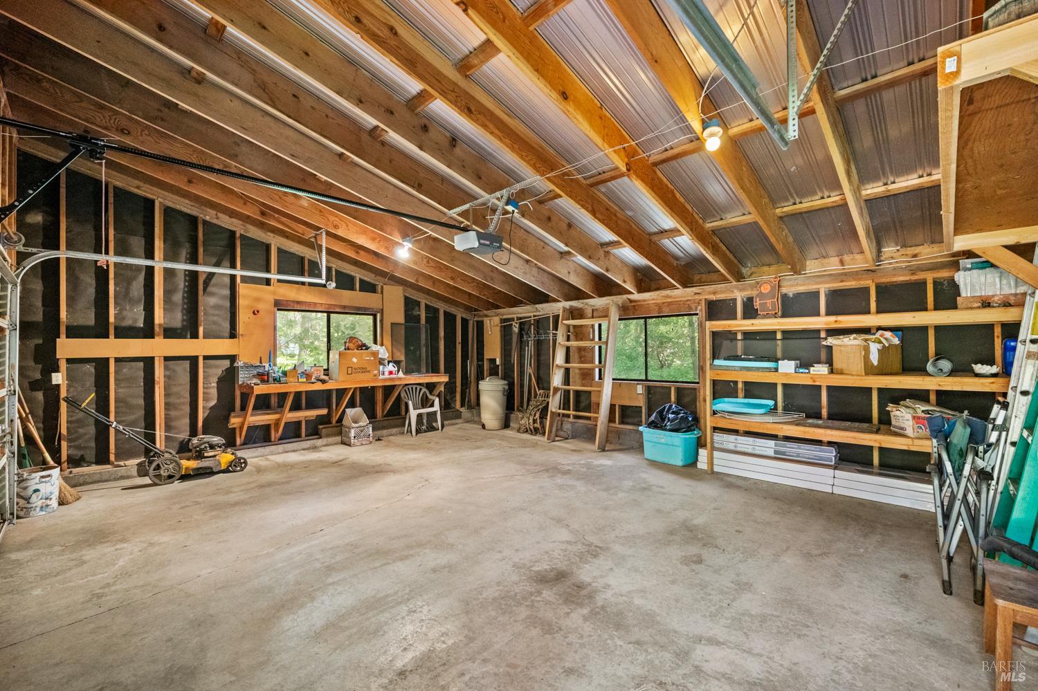 46320 Iversen Road Gualala, CA 95445 - Photo 31 of 46 a view of a room with wooden ceiling