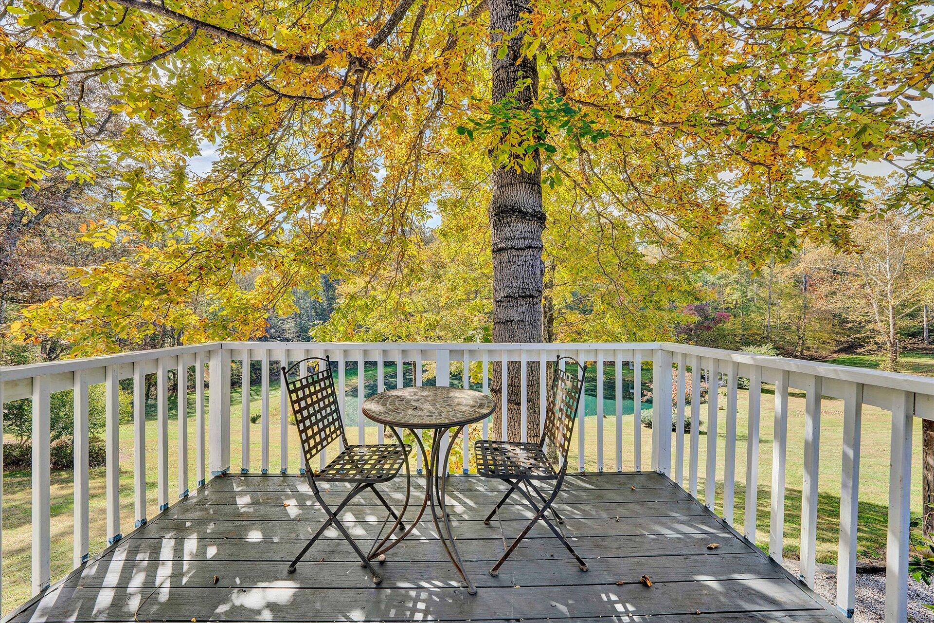 1041 Owen Ridge Lane Goodview, VA 24095 - Photo 18 of 58 a view of a balcony with chairs