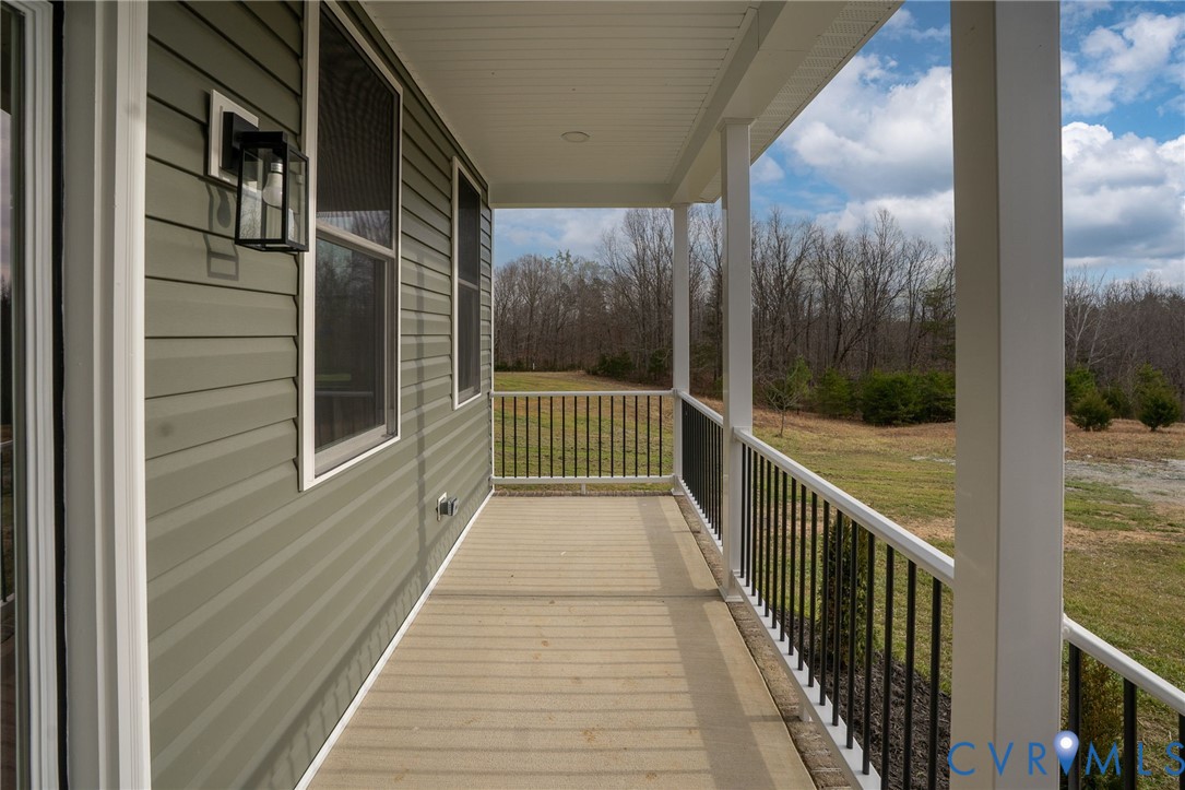 63 Hatcher Road Powhatan, VA 23139 - Photo 5 of 48 a view of a balcony