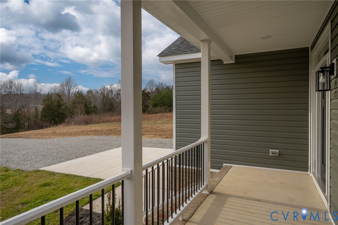 63 Hatcher Road Powhatan, VA 23139 - Photo 6 of 48 a view of a balcony