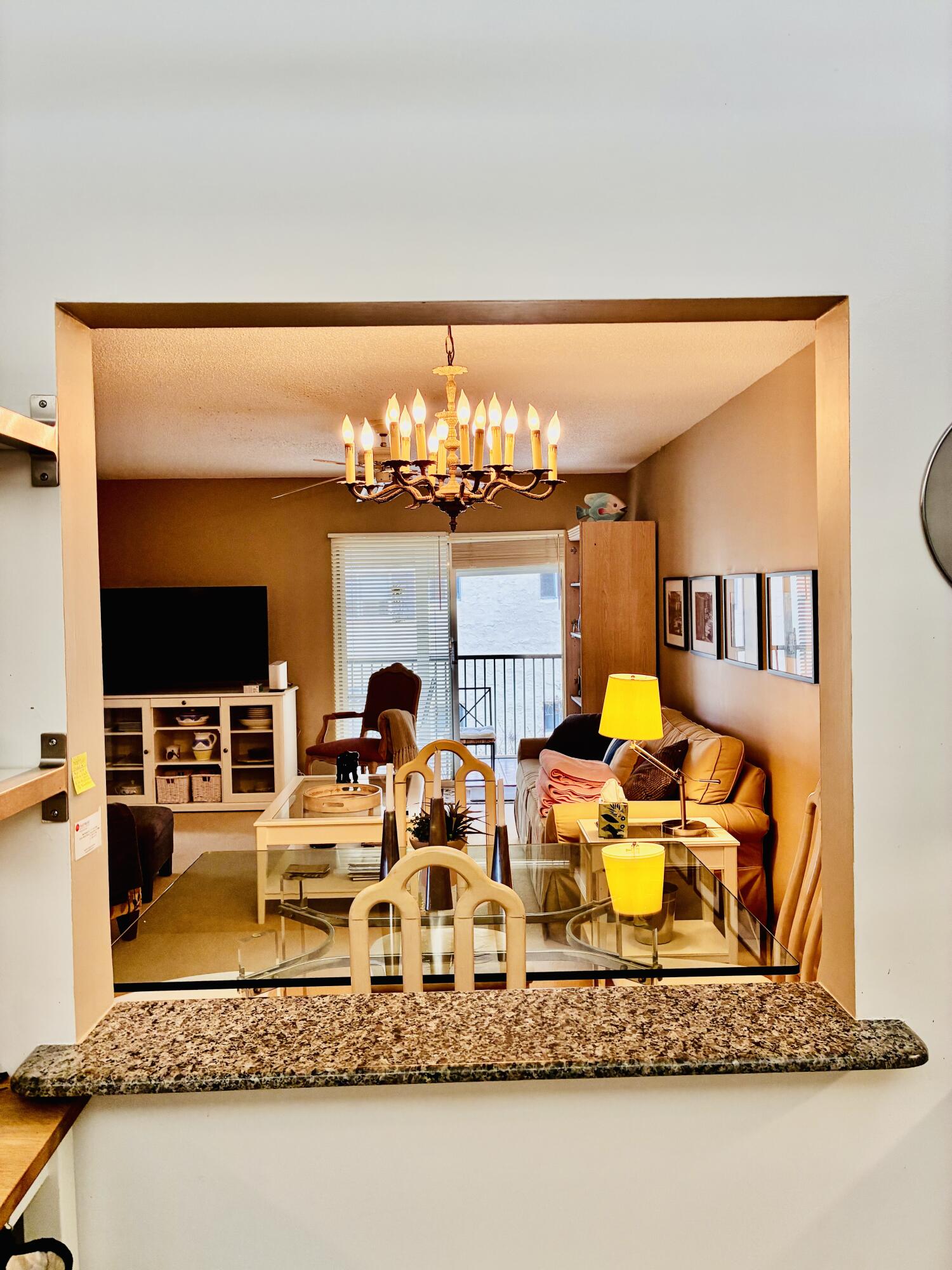 259 South Cypress Road, Unit 533 Pompano Beach, FL 33060 - Photo 10 of 19 view of living room with furniture and a flat screen tv
