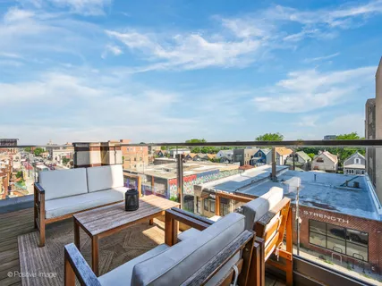 an outdoor view with sitting space