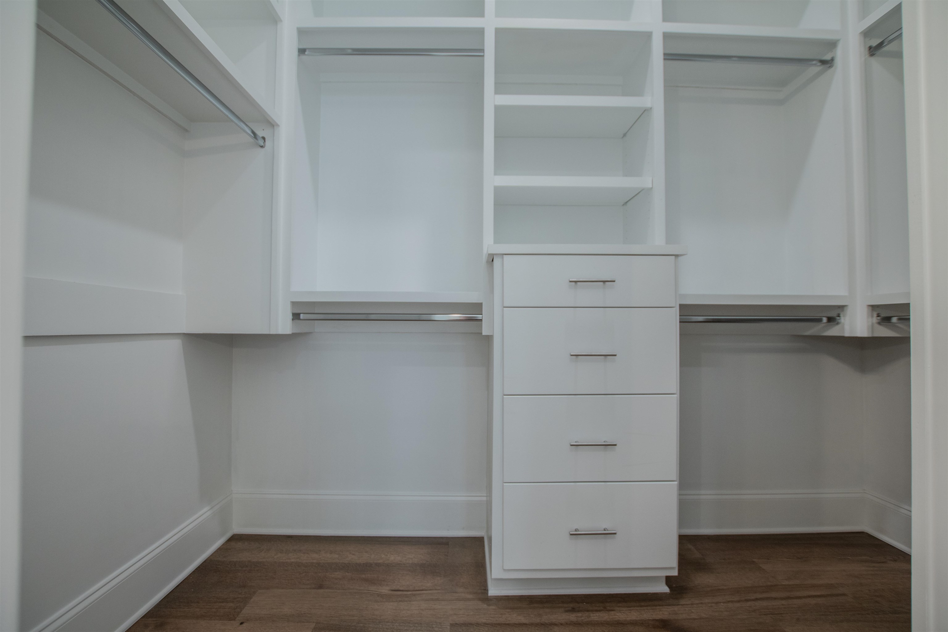 2611 Moore Road Germantown, TN 38138 - Photo 31 of 40 a view of walk in closet with empty racks