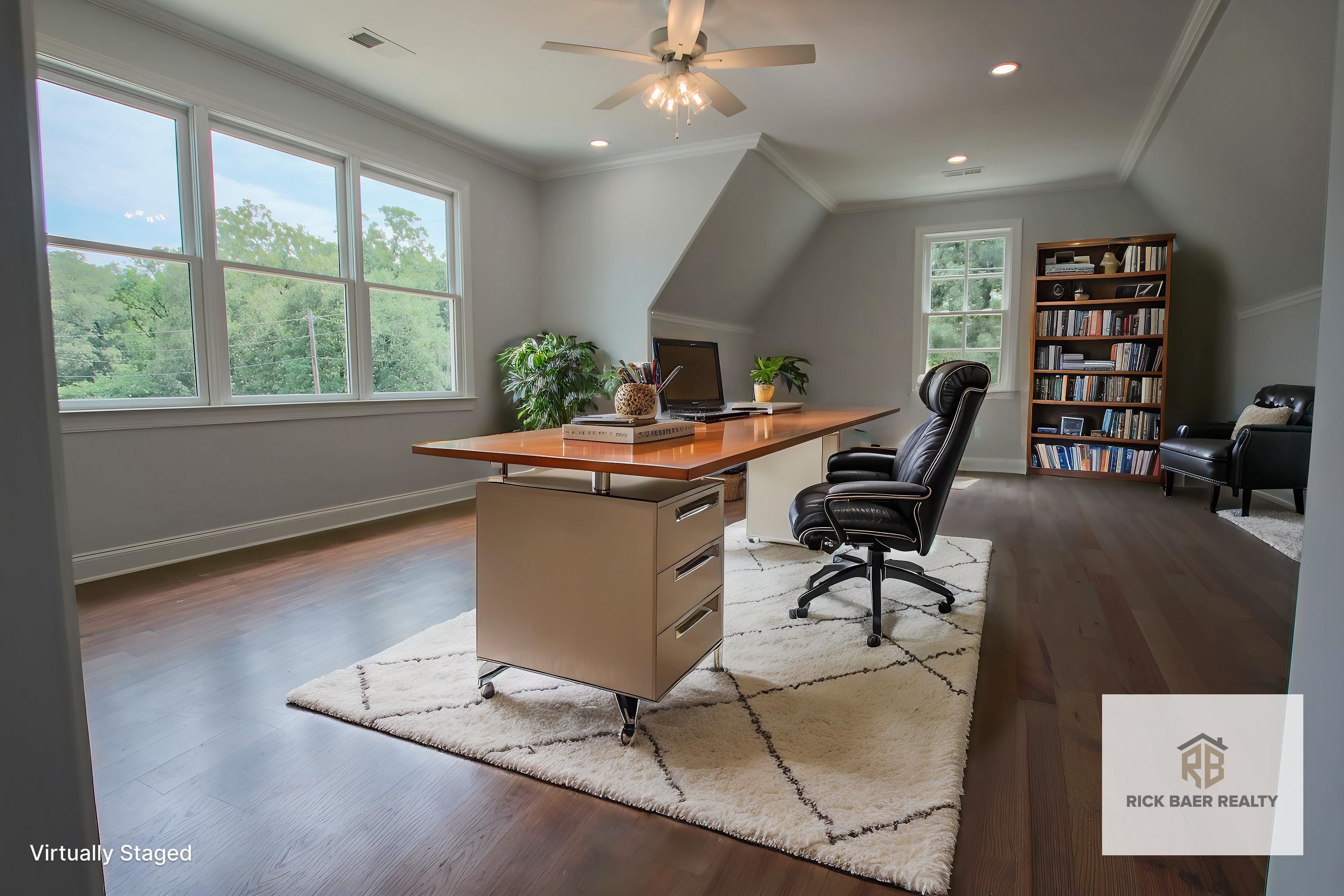 2611 Moore Road Germantown, TN 38138 - Photo 7 of 40 a workspace with furniture and a potted plant