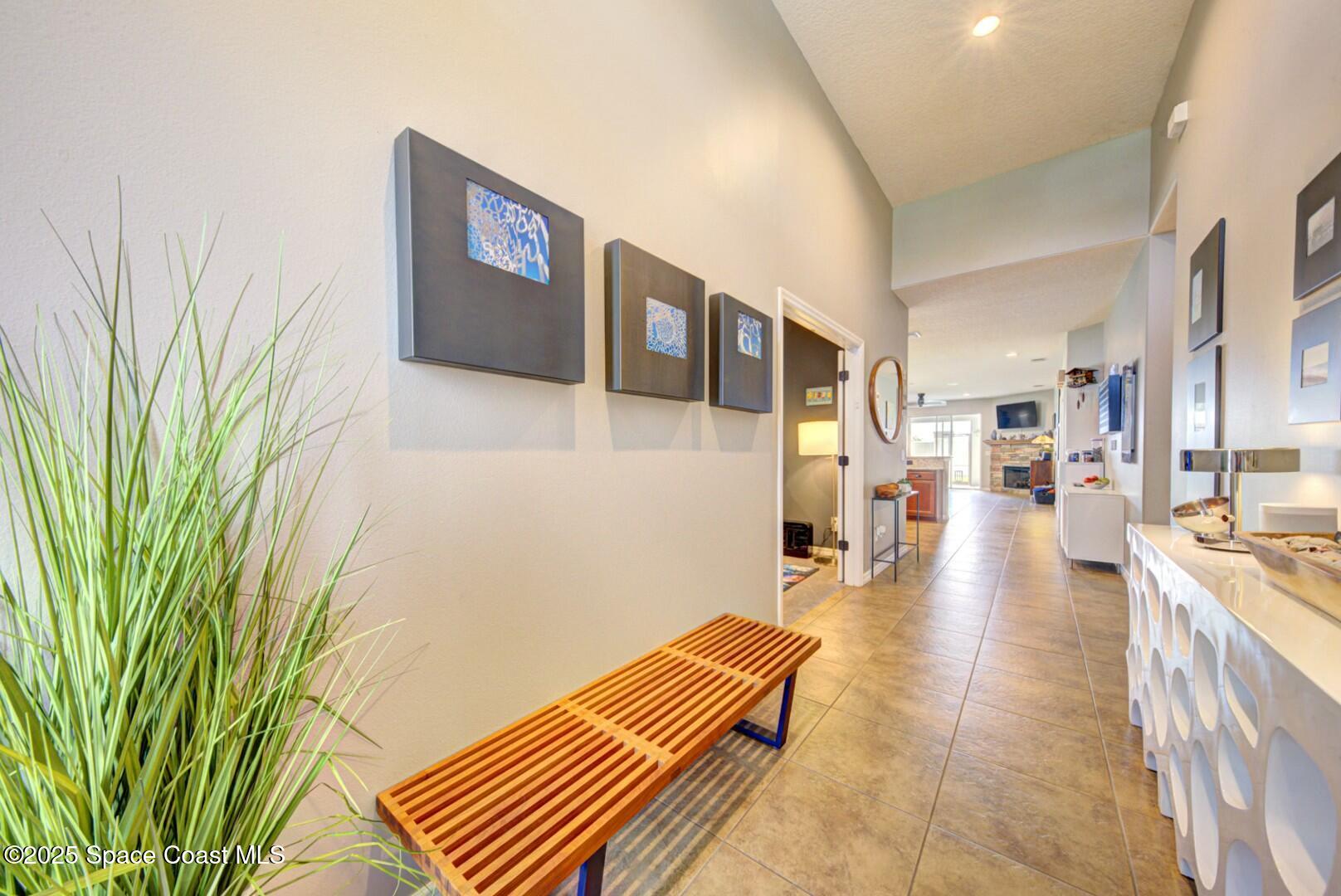 3758 Hollisten Circle Melbourne, FL 32940 - Photo 6 of 51 Foyer Toward Main