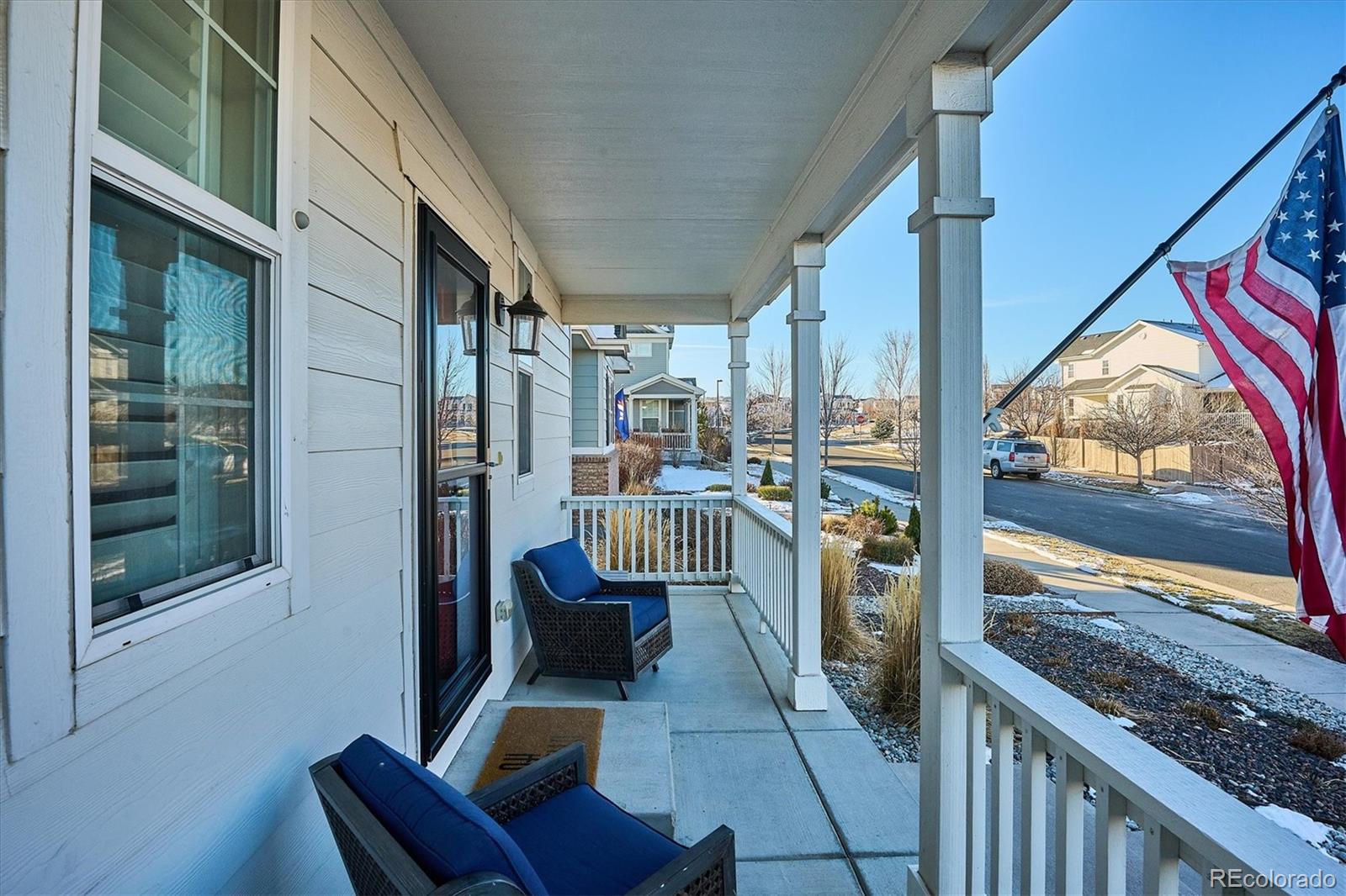 4488 Grapevine Way Castle Rock, CO 80109 - Photo 4 of 46 a view of balcony with furniture