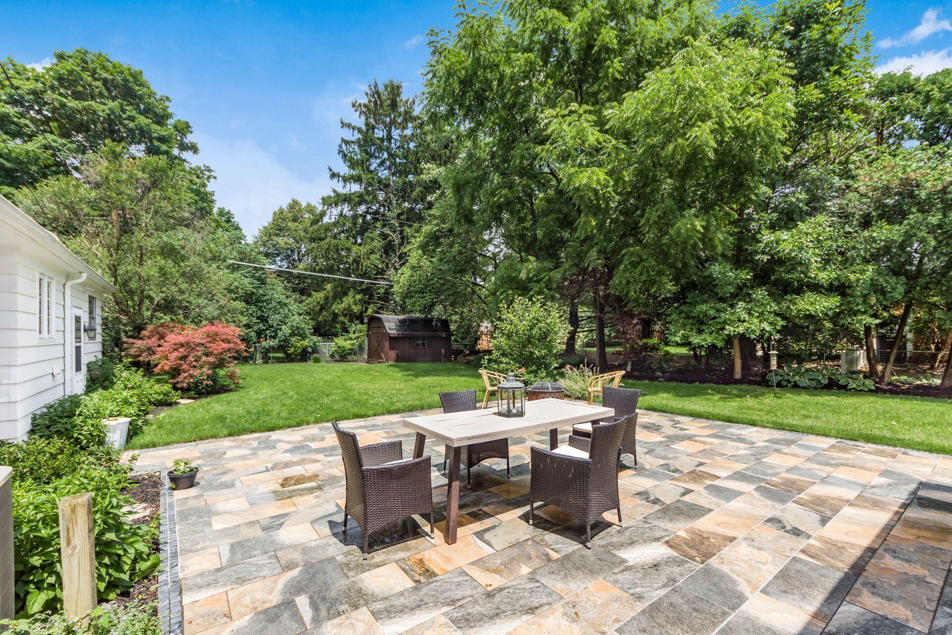 4220 Camborne Road Columbus, OH 43220 - Photo 27 of 45 GORGEOUS STONE PAVER PATIO!