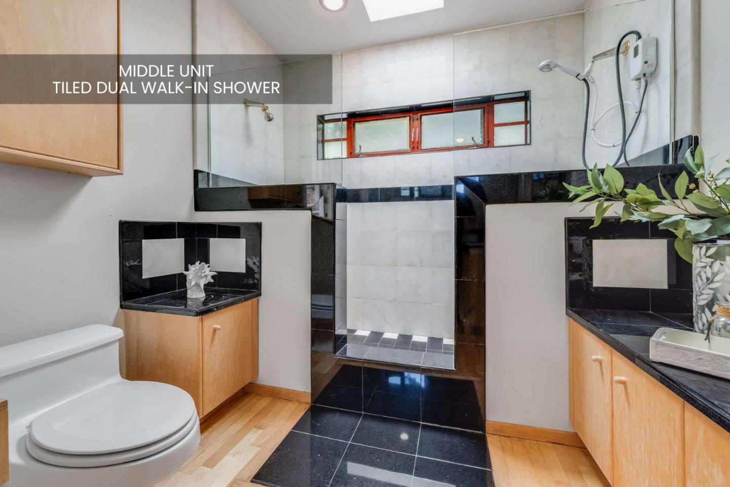 2513 Alpine Road Menlo Park, CA 94025 - Photo 17 of 41 a bathroom with a granite countertop sink and a mirror