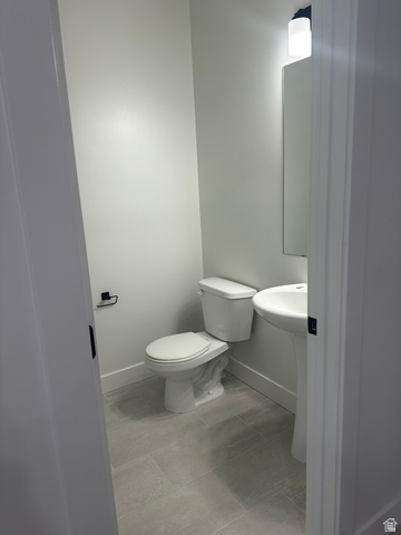 61 South Lunar Way Mapleton, UT 84664 - Photo 5 of 15 Bathroom featuring baseboards and light tile patterned floors