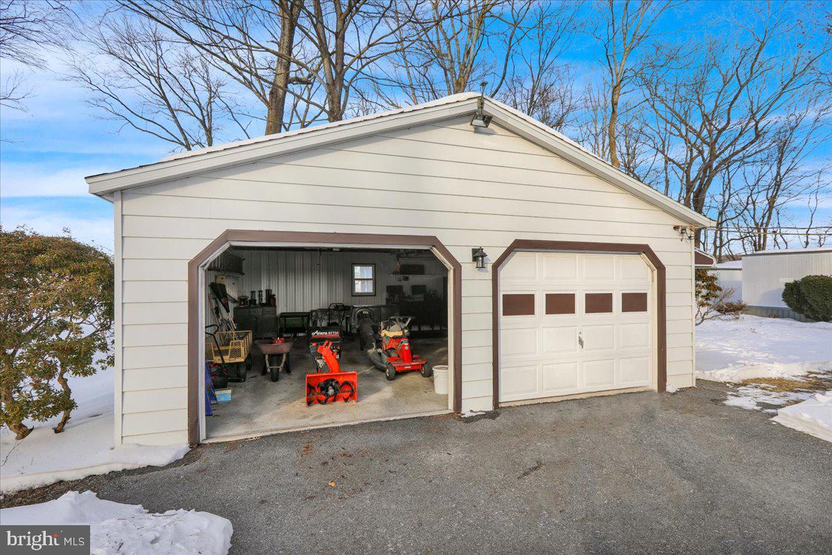 307 Donat Road Lenhartsville, PA 19534 - Photo 18 of 28 a view of a house with a garage