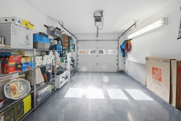 a view of storage and utility room