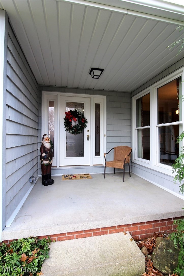 Welcoming Front Porch Area