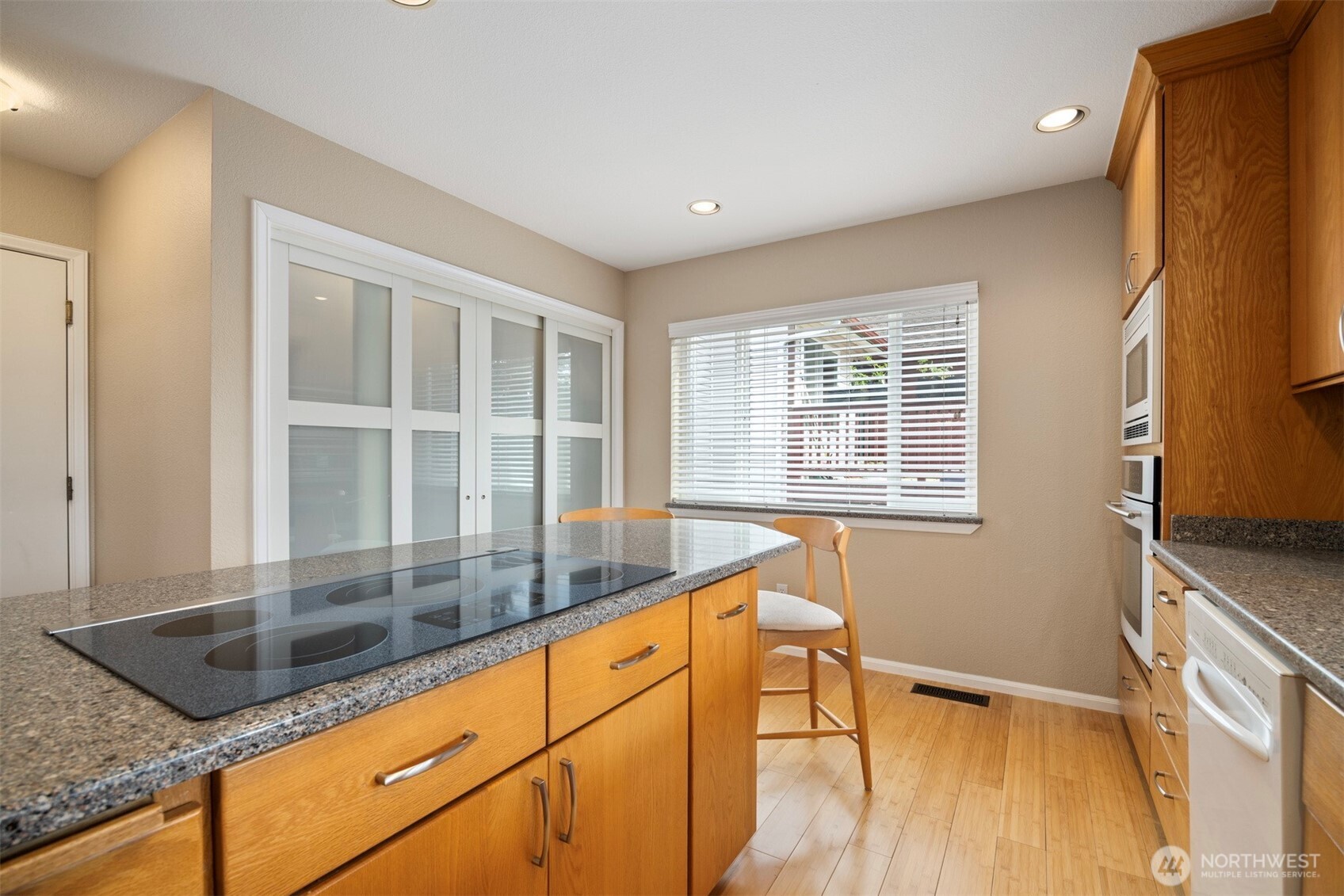 1000 Samish Way Bellingham, WA 98229 - Photo 12 of 40 a view of a kitchen with granite countertop a sink and a window