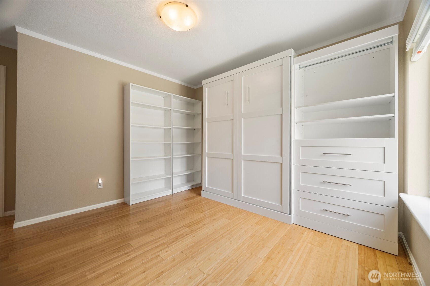 1000 Samish Way Bellingham, WA 98229 - Photo 19 of 40 a view of an empty room with cabinet and a window