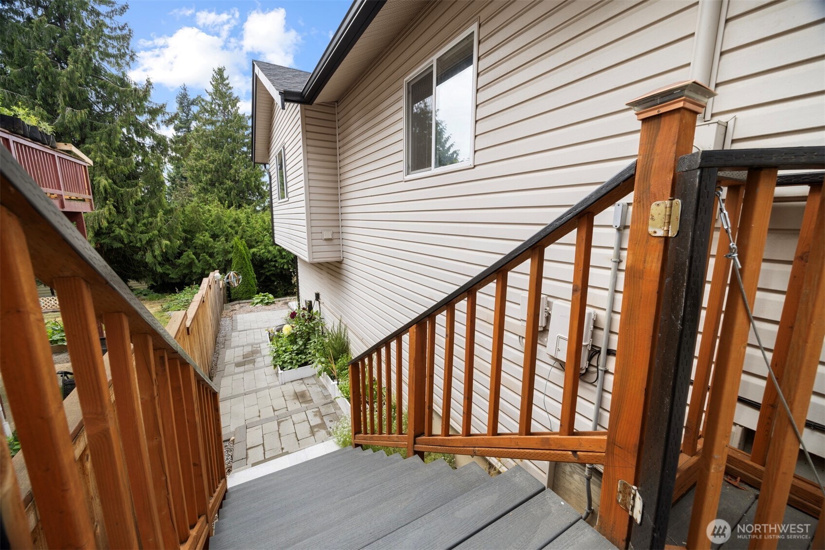 1000 Samish Way Bellingham, WA 98229 - Photo 35 of 40 a view of balcony with wooden floor and fence