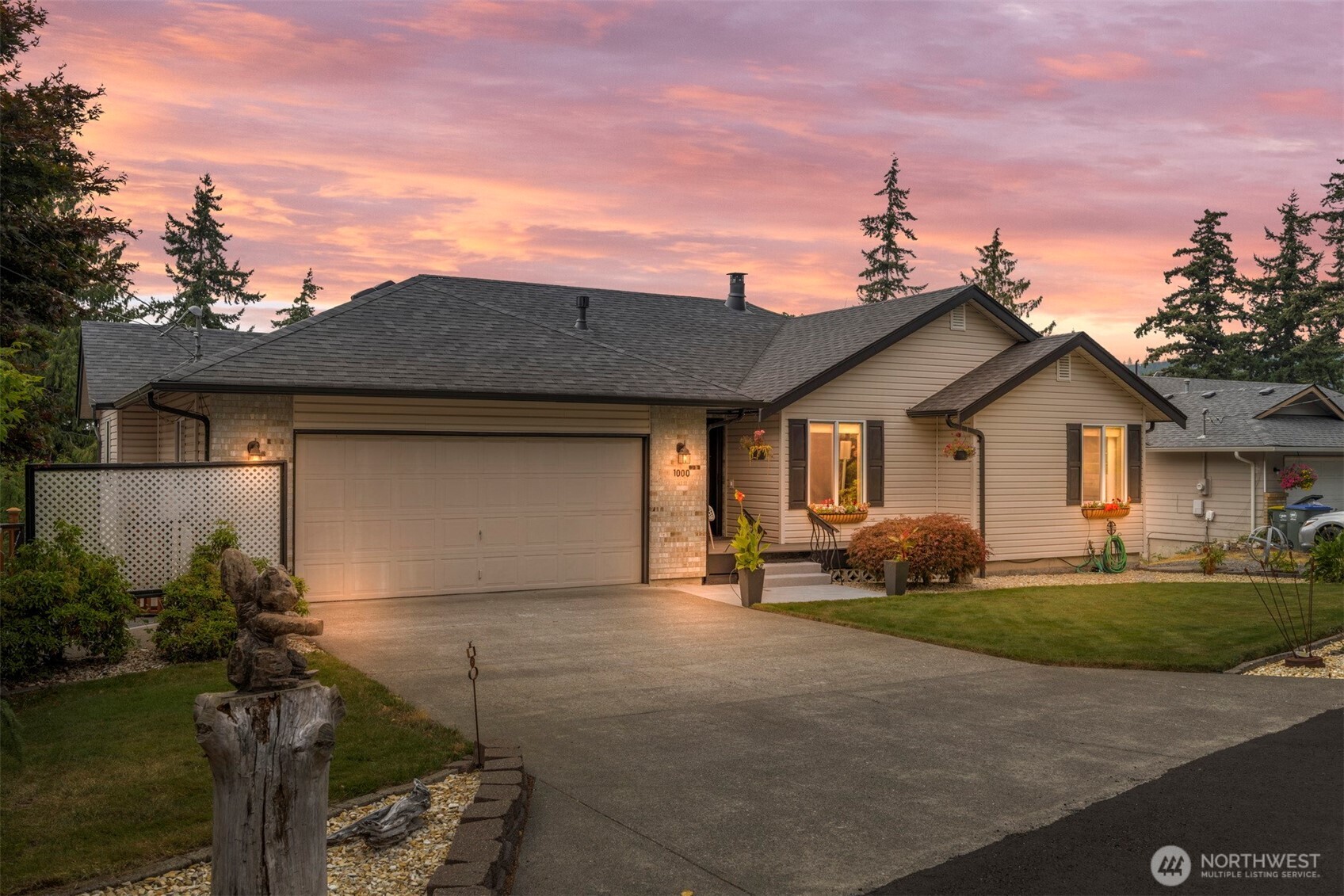 1000 Samish Way Bellingham, WA 98229 - Photo 38 of 40 a front view of a house with a yard