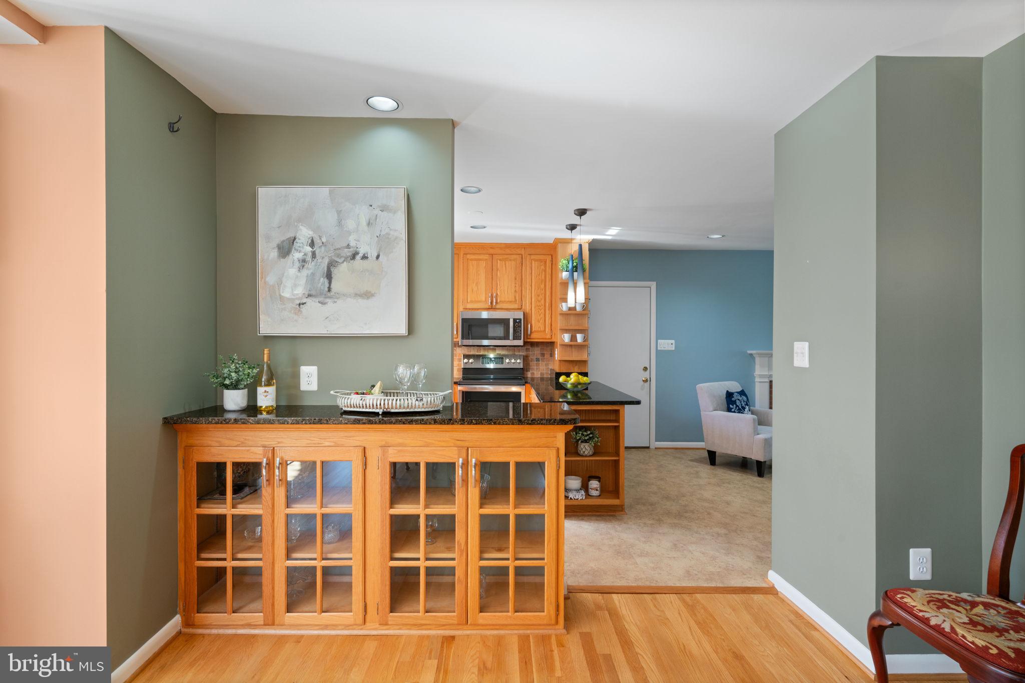 2416 Silver Fox Lane Reston, VA 20191 - Photo 23 of 60 View to Kitchen