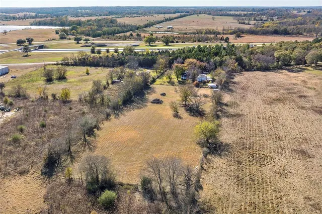 a view of a lake with an outdoor space