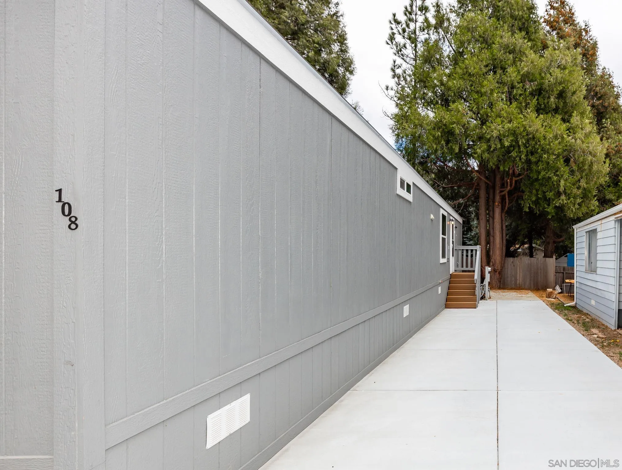 22899 Byron Road, Unit SPC 108 Crestline, CA 92325 - Photo 25 of 27 a balcony view with an outdoor space