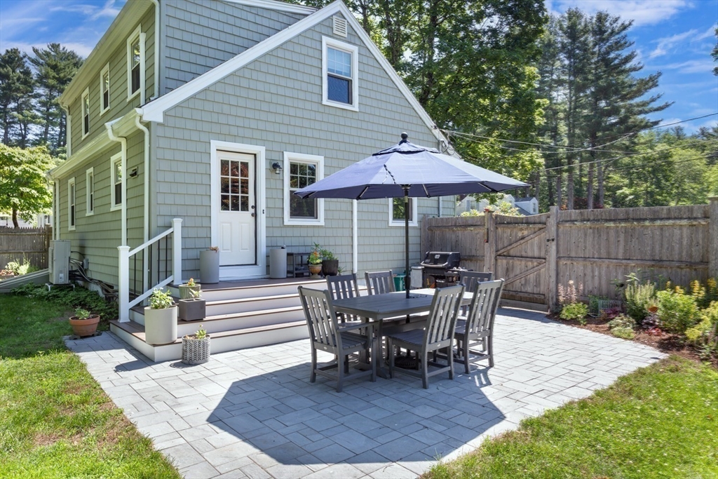 8 May Street Sharon, MA 02067 - Photo 31 of 39 a view of a chairs and table in the patio
