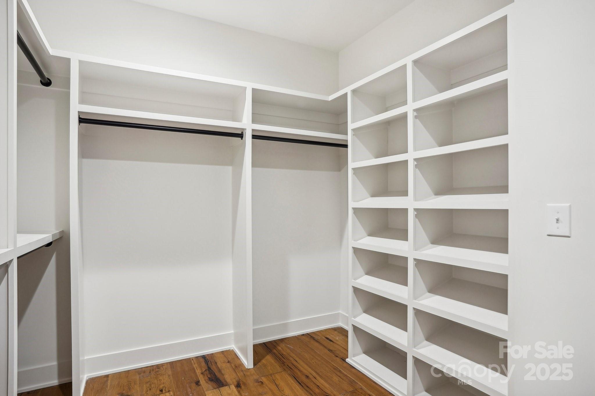 5610 Farmbrook Drive Charlotte, NC 28210 - Photo 25 of 45 a view of an empty walk in closet