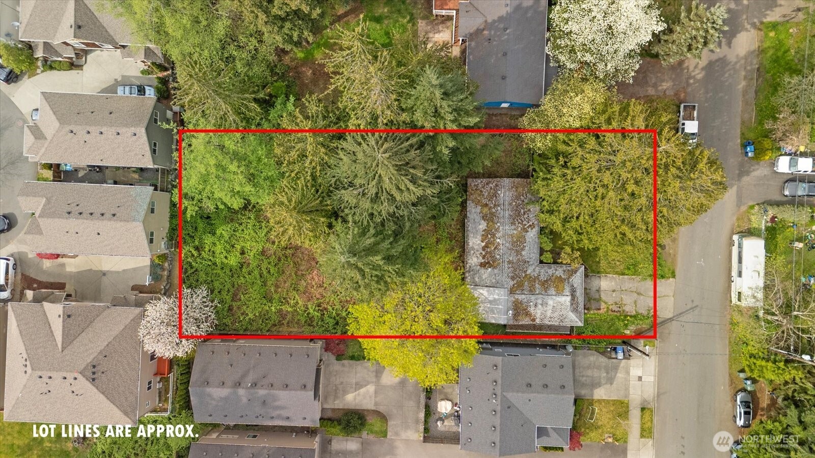 15316 50th Place West Edmonds, WA 98026 - Photo 3 of 12 an aerial view of a houses with yard