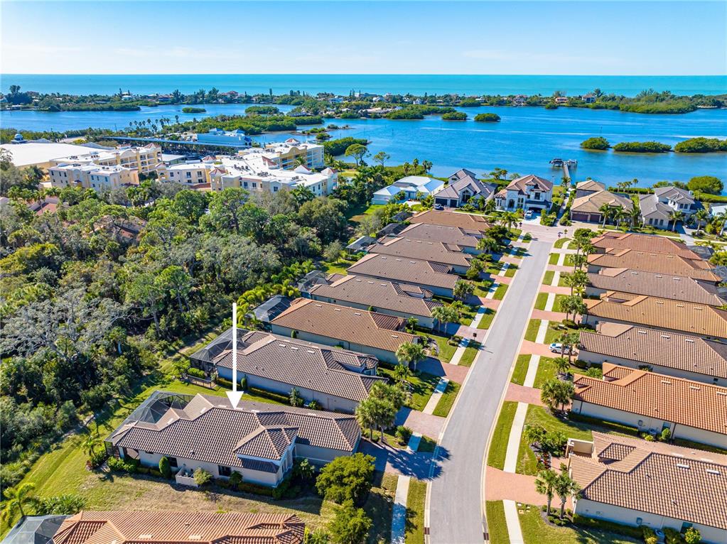 3929 Waypoint Avenue Osprey, FL 34229 - Photo 34 of 56 an aerial view of residential houses with outdoor space