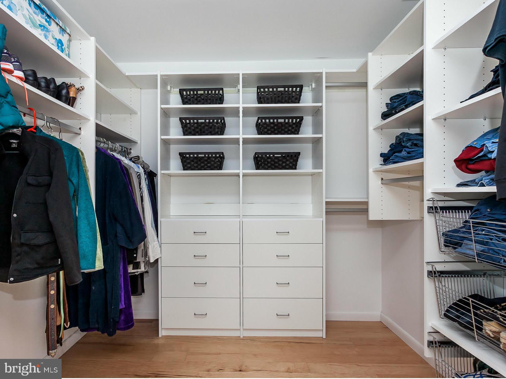 5200 Patterson Farm Road Baldwin, MD 21013 - Photo 18 of 30 a view of walk in closet with clothes and shoes