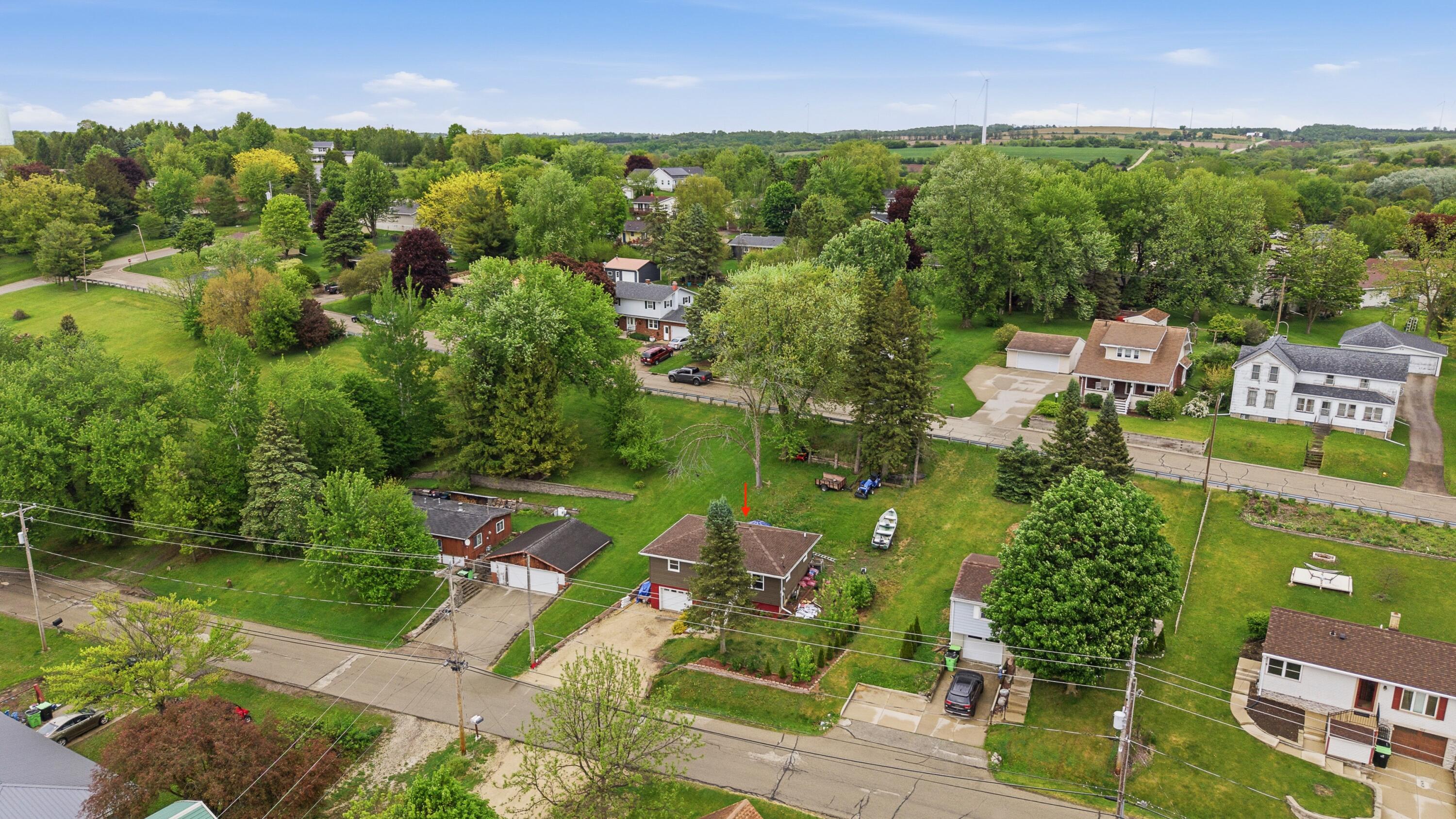118 Highland Avenue Iron Ridge, WI 53035 - Photo 21 of 21 Aerial View of Neighborhood