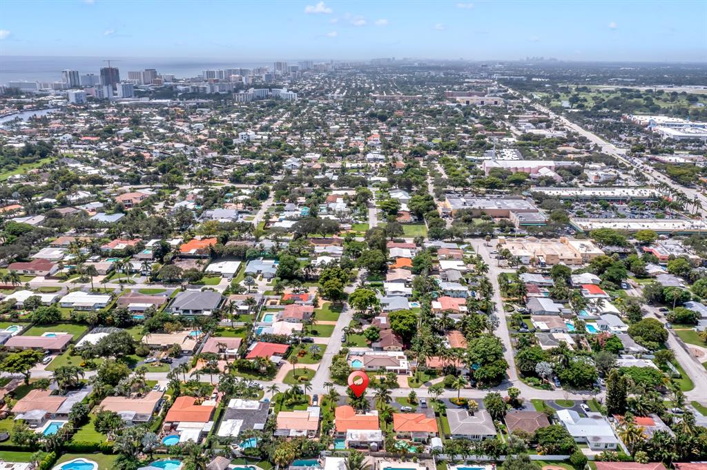 1931 Northeast 27th Street Lighthouse Point, FL 33064 - Photo 8 of 28 an aerial view of multiple house