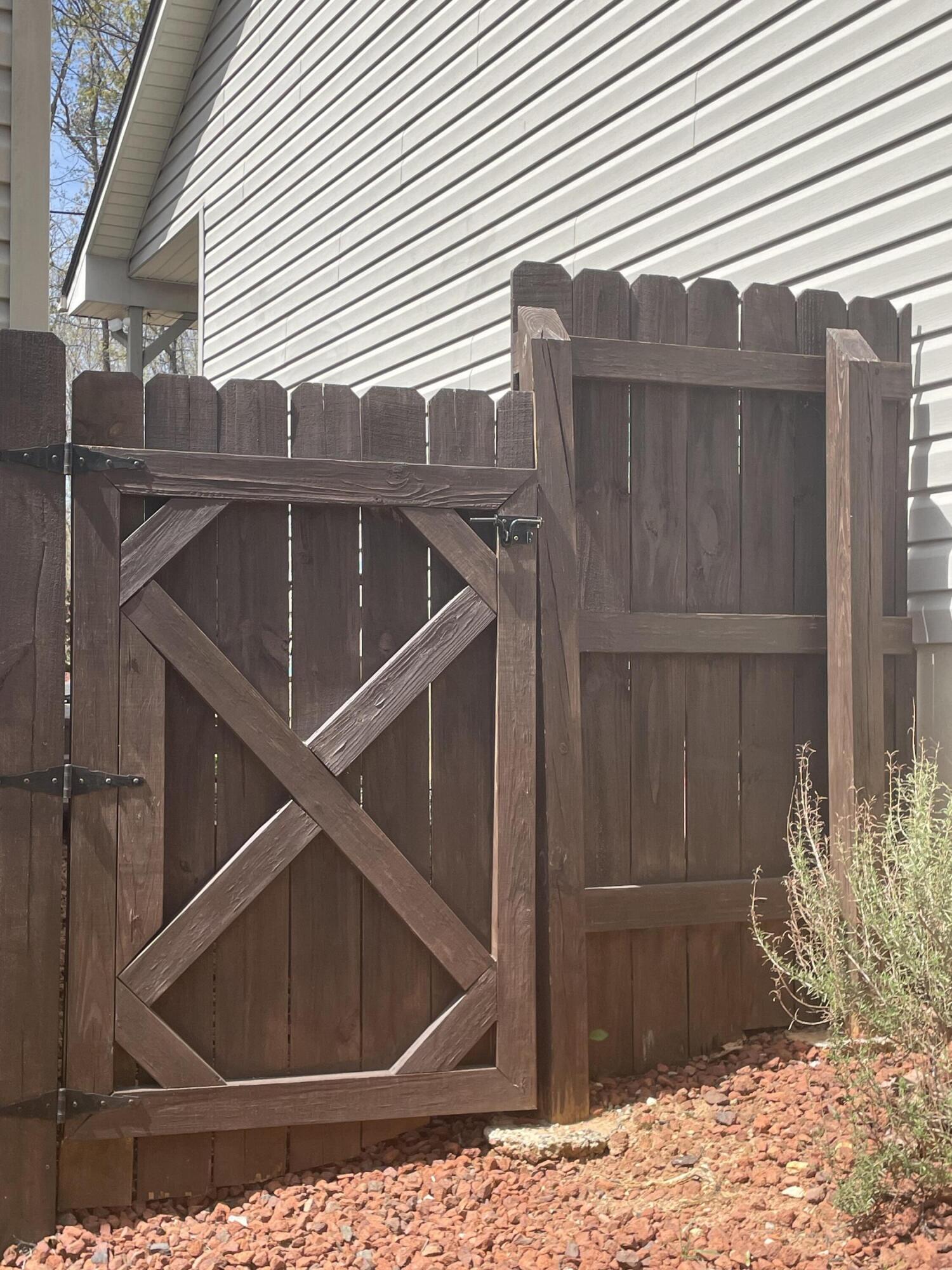 2768 Sandy Level Road Goodview, VA 24095 - Photo 49 of 56 side gate from breezeway