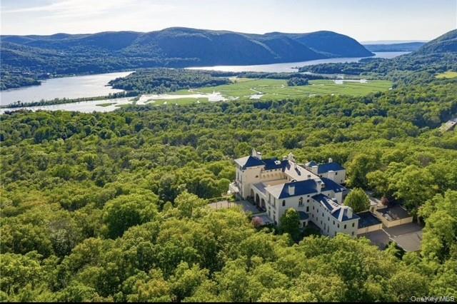 42 Dick's Castle Road Garrison, NY 10524 - Photo 40 of 45 Drone / aerial view of a forest and a water and mountain view