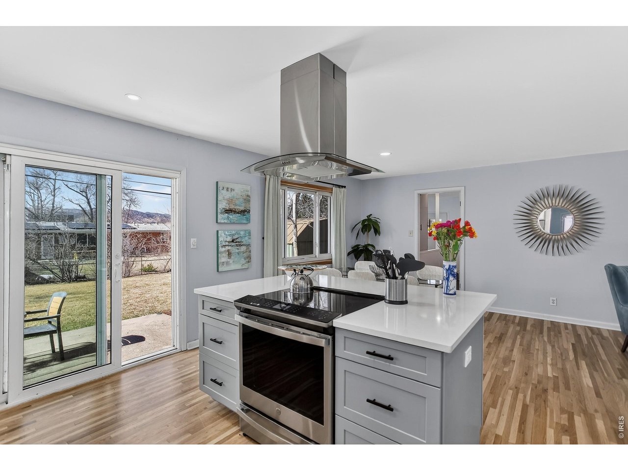 265 South 39th Street Boulder, CO 80305 - Photo 11 of 34 a kitchen with stainless steel appliances a stove and a sink