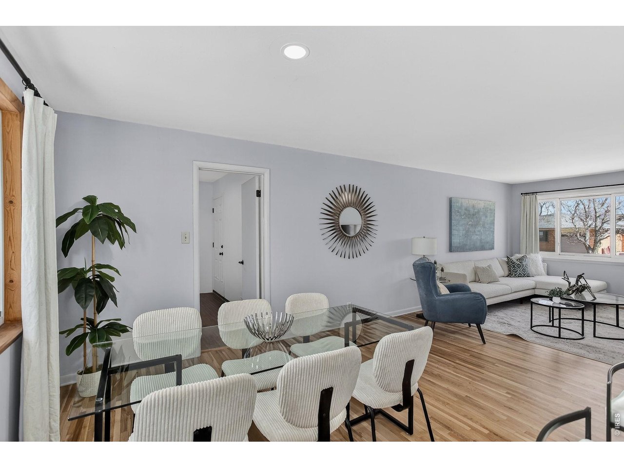 265 South 39th Street Boulder, CO 80305 - Photo 7 of 34 a living room with furniture and a wooden floor