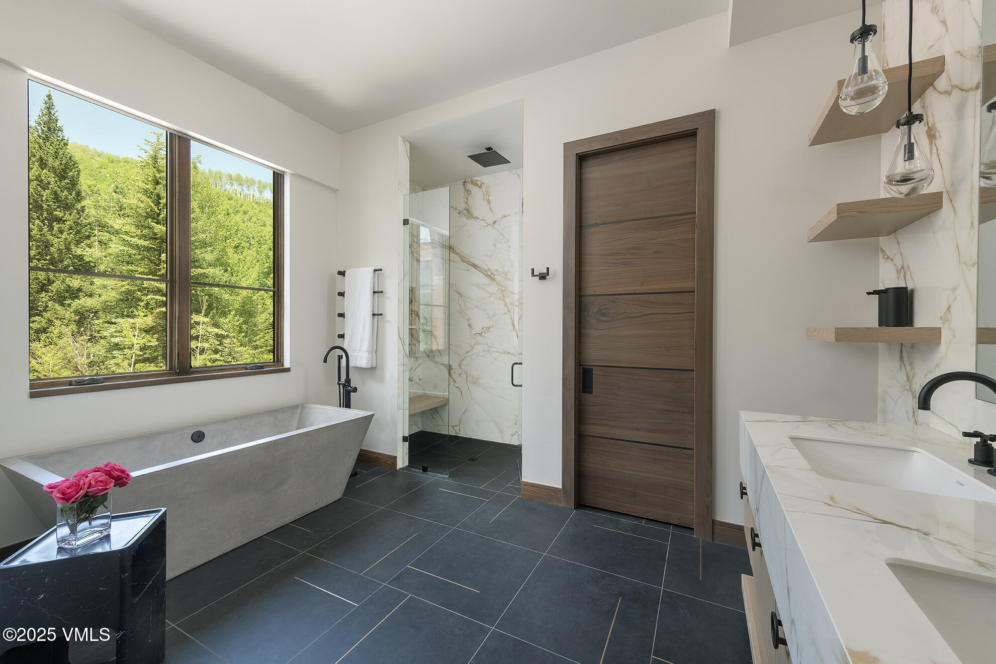 187 Elk Track Road Beaver Creek, CO 81620 - Photo 13 of 19 a bathroom with a bathtub sink and shower
