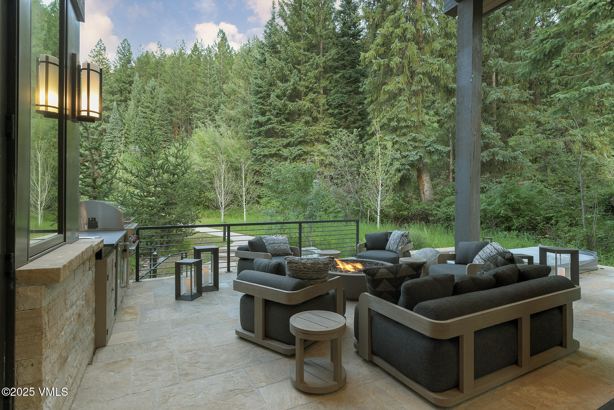 187 Elk Track Road Beaver Creek, CO 81620 - Photo 4 of 19 a outdoor living space with furniture and garden view