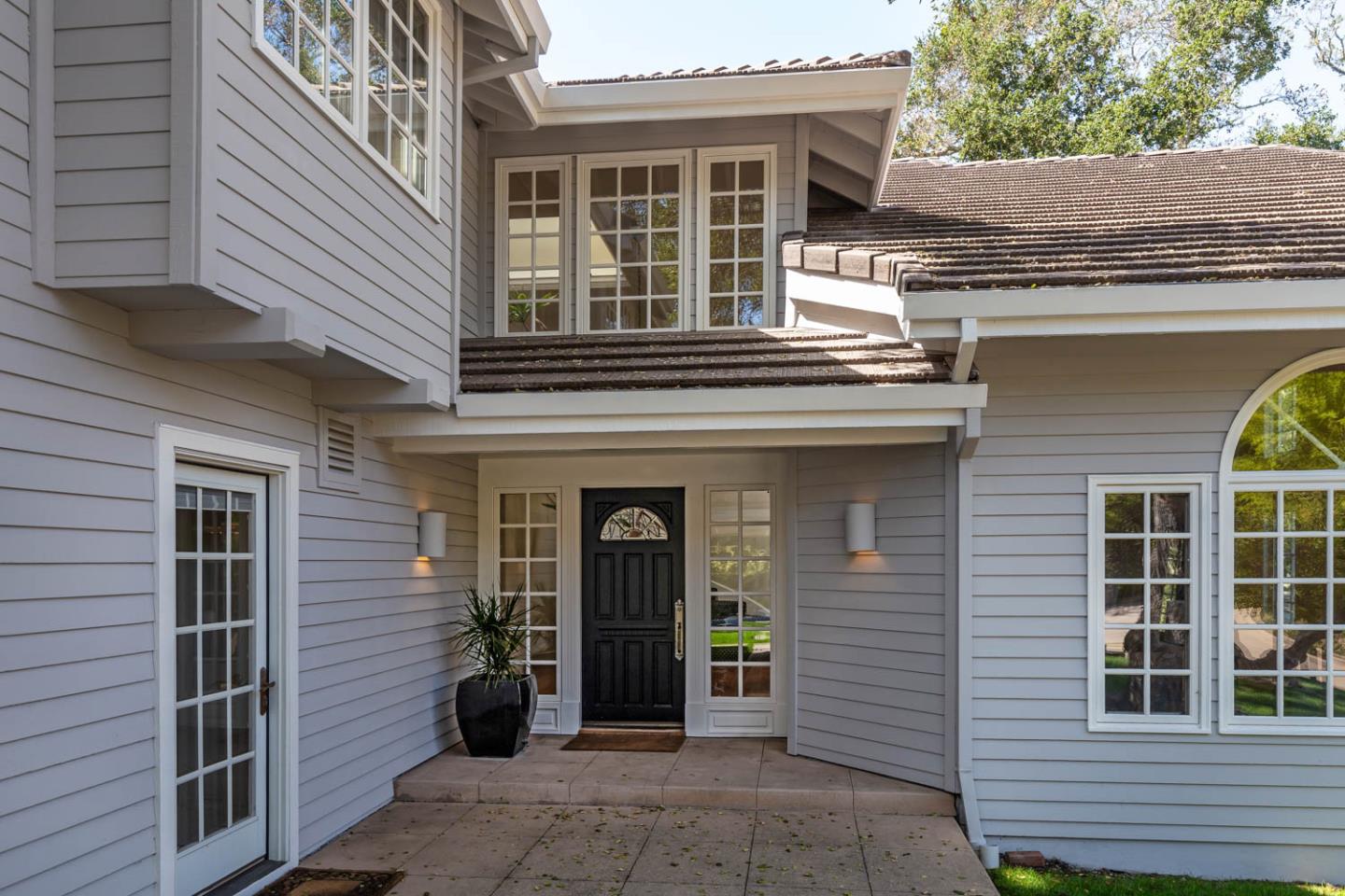 340 Jane Drive Woodside, CA 94062 - Photo 11 of 48 a view of a house with entryway and windows