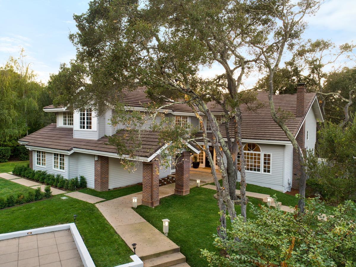 340 Jane Drive Woodside, CA 94062 - Photo 3 of 48 front view of a house with a yard